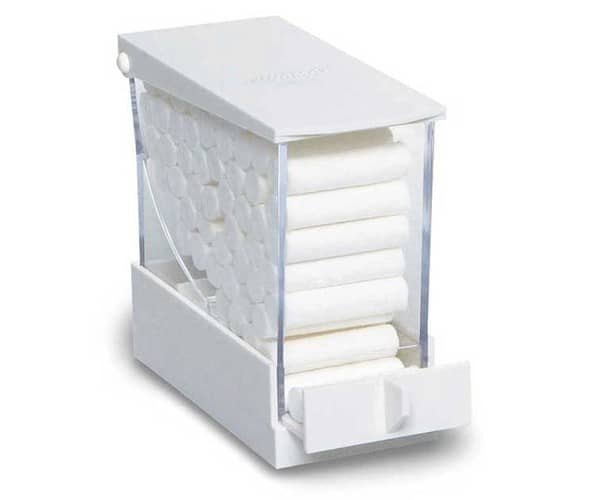 DISPENSADOR ALGODON LUNAMAT PLASTICO