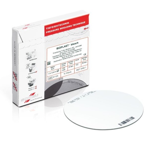 [SC0032] BIOPLAST planchas blandas elasticas bleach 1.0x125