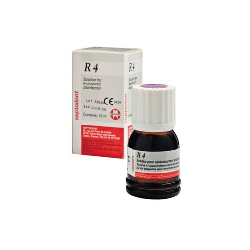 [SE0069] R4+ DESINFECTANTE ENDODONTICO CHX2% 100ml.
