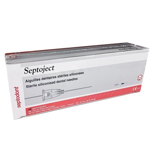 [SE0095] AGUJAS SEPTOJECT XL 30G 0,3x21 100ud.