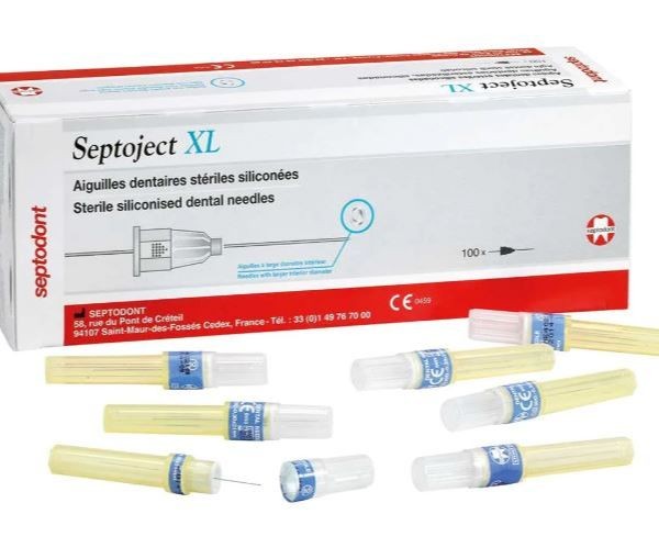 AGUJAS SEPTOJECT XL 27G 0,4x35 100ud.