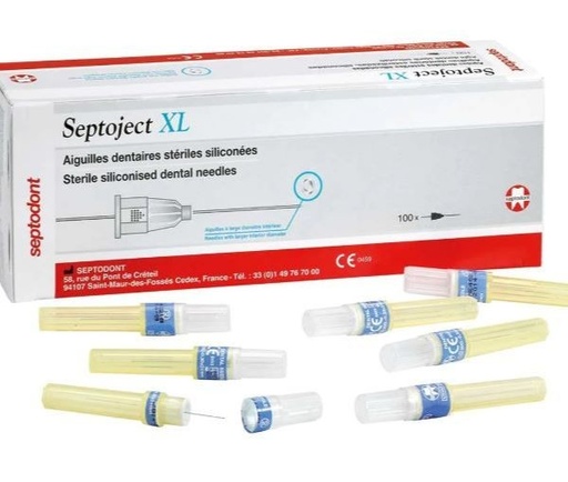 [SE0101] AGUJAS SEPTOJECT XL 27G 0,4x35 100ud.