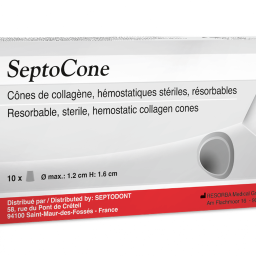 [SE0157] SEPTOCONE TRATAMIENTO ALVEOLAR 10ud.