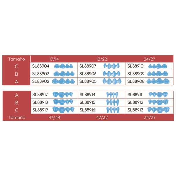 17/14B PREFORMA BLOQUE 15UDS.