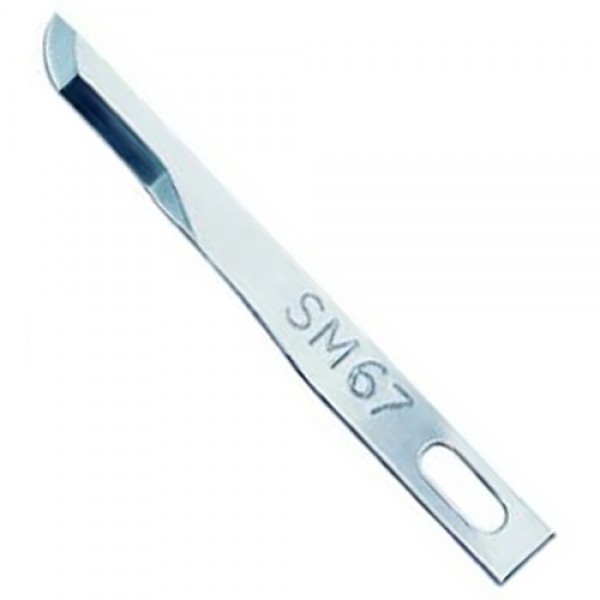 HOJAS BISTURI DESCHABLE ESTERIL SM67 25U