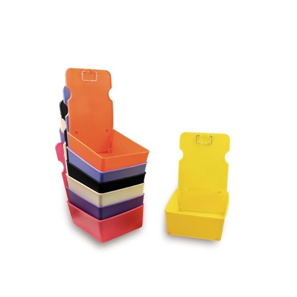 BANDEJA PORTA-TRABAJOS COLOR AZUL CX8 UNIDADES