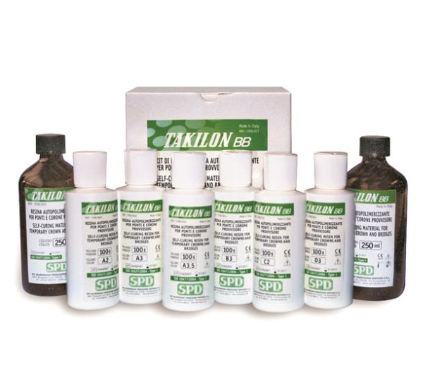 RESINA AUTO TAKILON BB PROVISIONALES 100GR A3,5