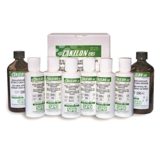 [TT0008] RESINA AUTO TAKILON BB PROVISIONALES 100GR A3,5