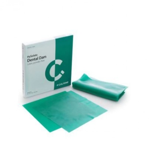 [HY0010] HYSOLATE DIQUE GOMA  VERDE 36uds. (Fino)