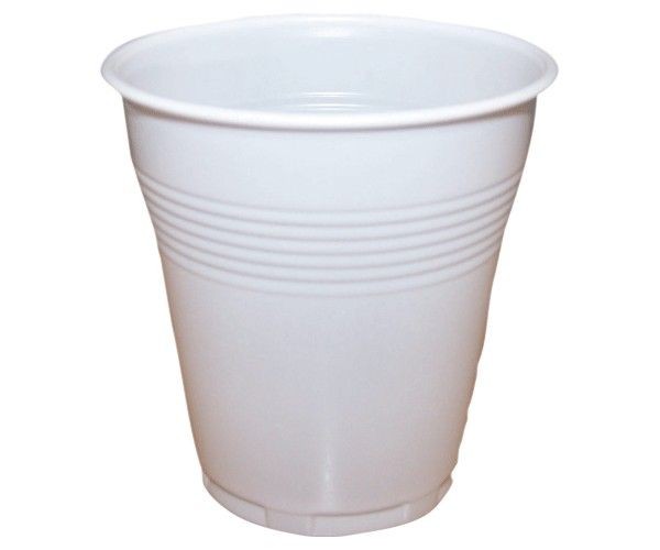 VASO PLASTICO blancos 160 cc 1000 ud 80265