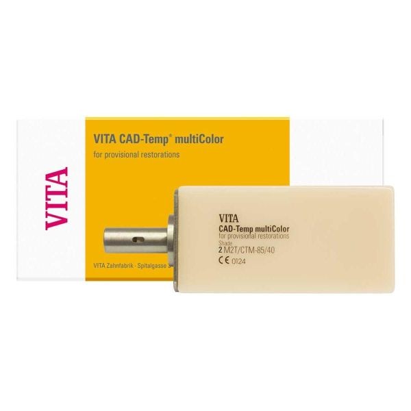 VITA CAD-Temp multiColor for CEREC/InLab, 2M2T, CT