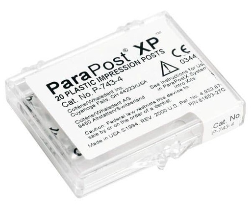 [WA0123] P751-3 PARAPOST XP PLASTICO 10ud. MARRON