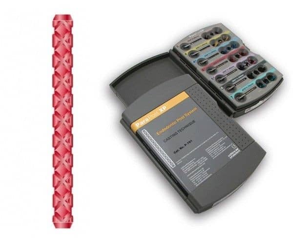 P751-5 PARAPOST XP PLASTICO 10ud. ROJO