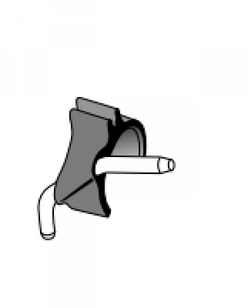 CLIP TUBO SPRAY INT/EXT 3ud.