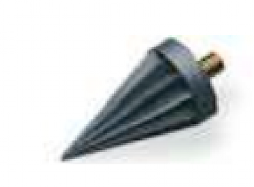 [WH0224] PUNTA DE PULIMENTO CON ROSCA GRIS PUNTIAGUDA 144 U