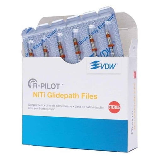 [ZI0596] R-PILOT NITI GLIDEPATH FILES 25mm. 6ud.