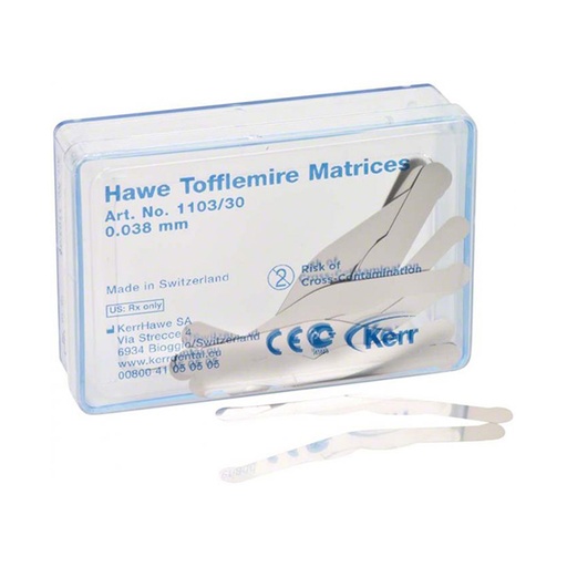 [HN0420] 1103 MATRICES TOFFLEMIRE 0.038mm 30ud.