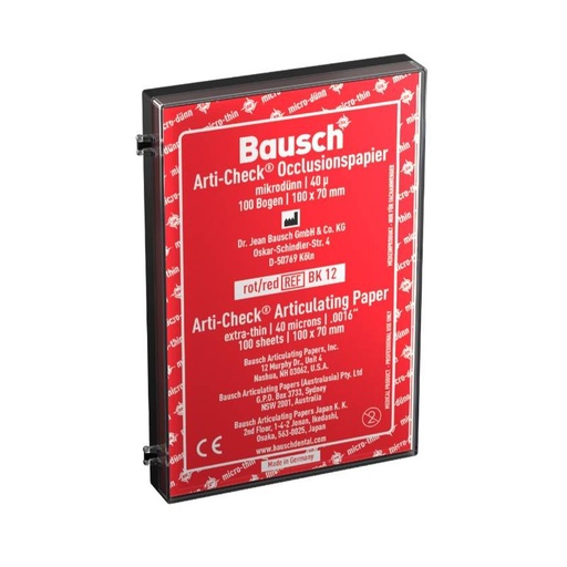 [BK104116] BK 12 PAPEL ARTICULAR ROJO 100 hojas. 10X7cm.