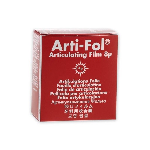 [BK105500] BK 25 PAPEL ARTICULAR ROJO 2 LADOS 20M.