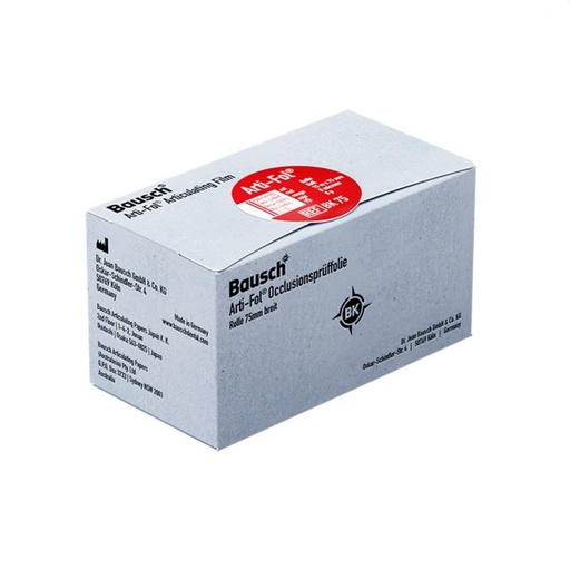 [BK105624] BK75 PAP.ART. ROJO 2 lados 15m.