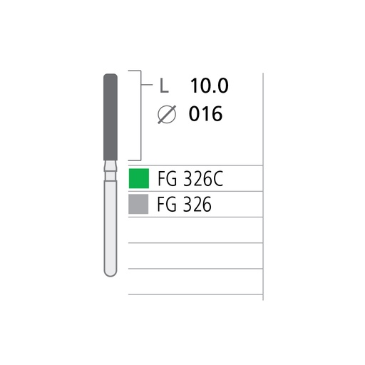 [IN288713] FG 326/6 C 837KR-016 FG DIAM. GRUESO 6ud.