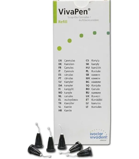 [VI0820] VIVAPEN SNAP-ON CANULAS REFILL 300ud.